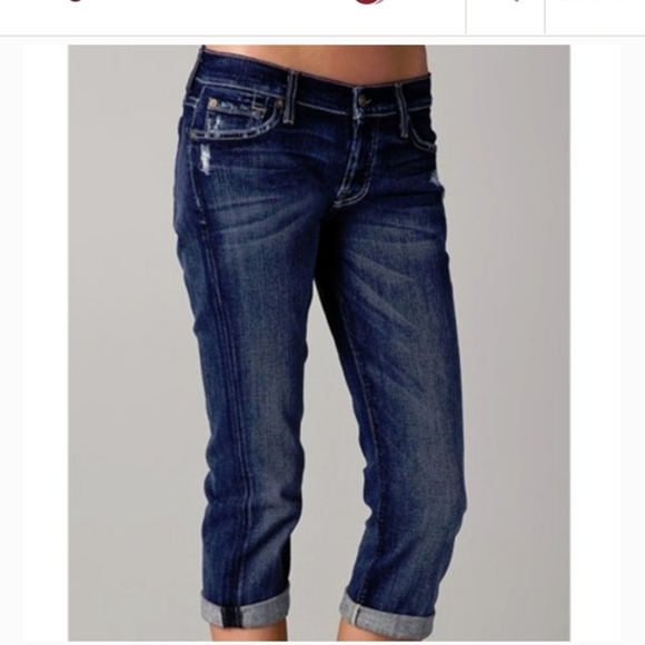 7 For All Mankind Denim - 7 for All Mankind skinny crop jeans